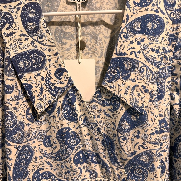 NWT Ganni Dress. Size 40. I am typically a Large. This one of more of an XL. - Picture 3 of 4